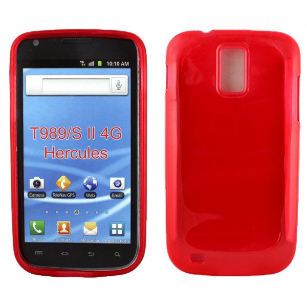 Wholesale Samsung Galaxy S2 / T989 TPU Gel Case (Red)